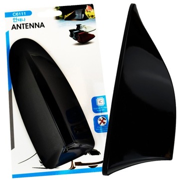 ANTENA SAMOCHODOWA FM SHARK CZARNA PŁETWA REKINA