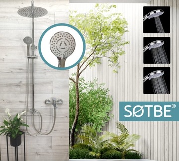Экономичный ручной душ высокого давления с фильтром SOTBE