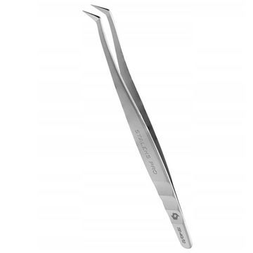 STALEKS ПРОФЕССИОНАЛЬНЫЙ ПИНЦЕТ ДЛЯ НАРАЩИВАНИЯ РЕСНИЦ EXPERT ИЗОГНУТЫЙ 65° TE-40/12