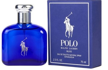 RALPH LAUREN POLO BLUE MEN 75ML WODA TOALETOWA PERFUMY MĘSKIE