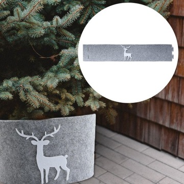 Pierścień do spódnicy choinkowej Dekoracja świąteczna Podstawa choinki 100 cm x 18 cm