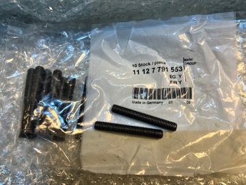 BMW SZPILKA KOLEKTORA WYDECHOWEGO GŁOWICY M8X55 OEM 11127791553