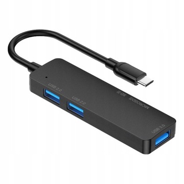 1 PC Hub USB SD TF Reader Card Porta Hub USB-C
