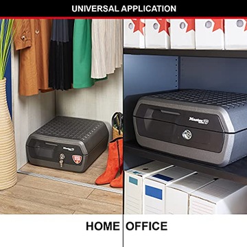 БОЛЬШОЙ КАССЕТНЫЙ ОГНЕЗАЩИТНЫЙ КАССЕТНЫЙ СЕЙФ MASTER LOCK