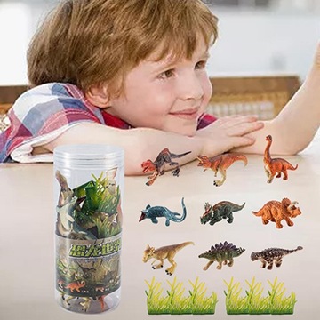 Статуэтки, имитирующие животных Игрушки Украшение стола Развивающая игрушка 18 шт.