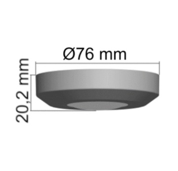 НАВЕРХНОСТНЫЙ PIR ДАТЧИК ДВИЖЕНИЯ LED MINI SLIM 360°