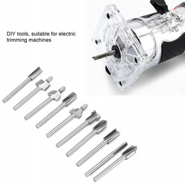 АЛМАЗНЫЕ ФРЕЗЫ МИНИ-ШЛИФНИЦА 10 ШТ.