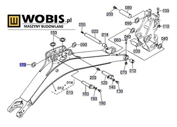 Podkładka DYSTANSOWA SWORZNIA Kubota - 6972866370