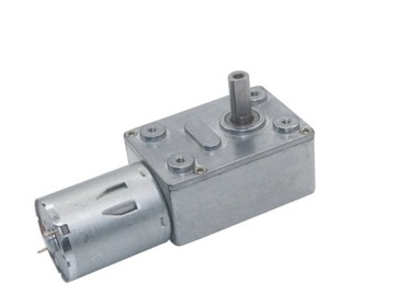 SILNIK Z PRZEKŁADNIĄ 12V 18RPM 30KG.CM JGY370 motoreduktor ślimakowy DC 12V