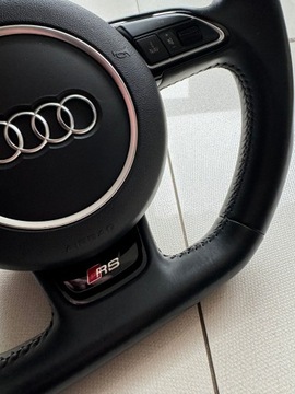 AUDI A1 A2 A3 A4 A5 S5 SQ5 Q5 TT ОБРЕЗАННОЕ РУЛЕВОЕ КОЛЕСО S-LINE RS ПОДУШКА EUR