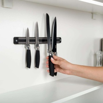 НОЖИ С МАГНИТНОЙ ПОЛОСКОЙ КУХОННАЯ Посуда 33,5 см