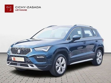 Seat Ateca SUV Facelifting 2.0 TDI 150KM 2021 Seat Ateca 2.0TDI 150KM DSG Xperience Navi FullLink HAK Podgrzew.Kierownic