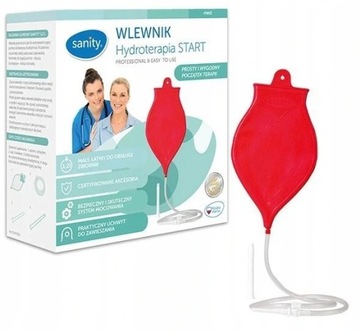 LEWATYWA IRYGATOR WLEWNIK ZESTAW 2 KOŃCÓWKI 1,2L