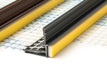 Полоса оконная с сеткой АНТРАЦИТ APU MIDI 2,5 м