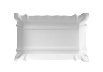 Tacka papierowa prostokątna 14x33cm 500 grill DUŻA