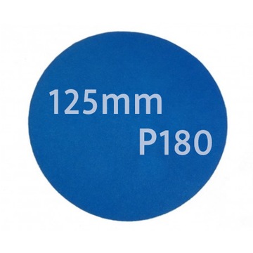 PAPIER ŚCIERNY NA RZEP 125mm p180 Cyrkon