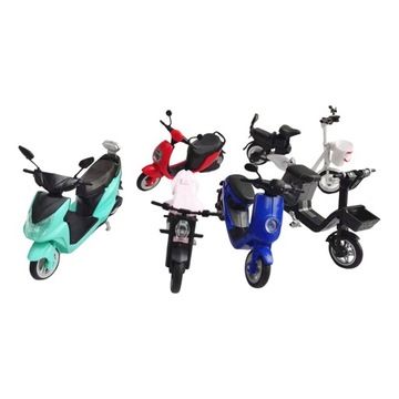 6 sztuk 4D 1/24 zestawy modeli motocykli elek