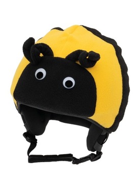 Czapka / nakładka na kask narciarski PSZCZOŁA 55 - 60 cm - obwód wew.czapki