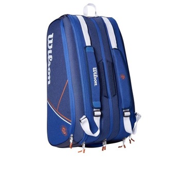 Синяя теннисная сумка Wilson SUPER TOUR RG 2022 x 15