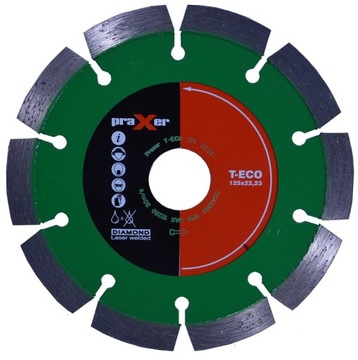 Bruzdy tarcza diamentowa 125mm Zbrojenie dylatacje