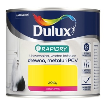 DULUX EMALIA RAPIDRY 0,4L ŻÓŁTY