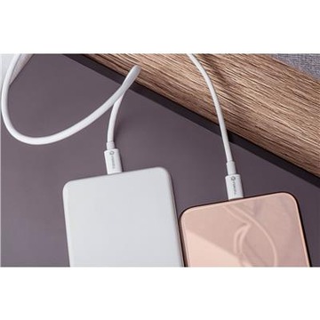 Forcell USB-C Кабель для USB Тип C QC4.0 3A/20 В PD 60 Вт C338 1M Белый 100 см.