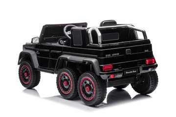 АВТОМОБИЛЬ АККУМУЛЯТОР АВТОМОБИЛЬ MERCEDES BENZ G63 6X6 КОЖА LED ЧЕРНЫЙ