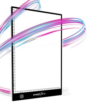 Доска с подсветкой Доска для рисования Графический планшет для рисования LED A4