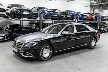 Mercedes Klasa S W222 Limuzyna wersja długa Facelifting AMG 6.0 AMG 65 S 630KM 2018 Maybach S650L Maybach 6.0 V12. Salon Polska.