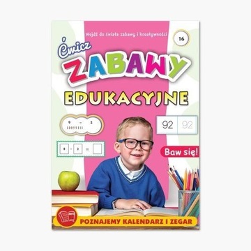 Ćwicz Zabawy Edukacyjne Zegar i Kalendarz