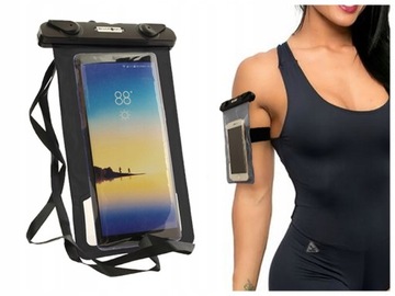 WODOSZCZELNA SASZETKA NA RAMIĘ SZYJĘ DO TELEFONU