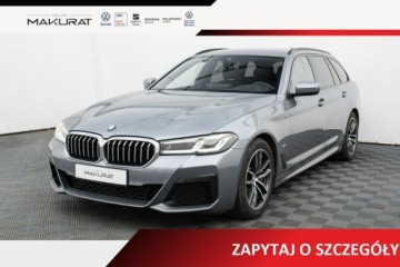 BMW Seria 5 G30-G31 Touring Facelifting 3.0 530d 286KM 2021 BMW 530 GD1C530#530d xDrive M Sport Podgrz.f