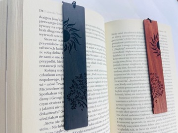 Деревянная закладка Набор из 2 штук в подарок.