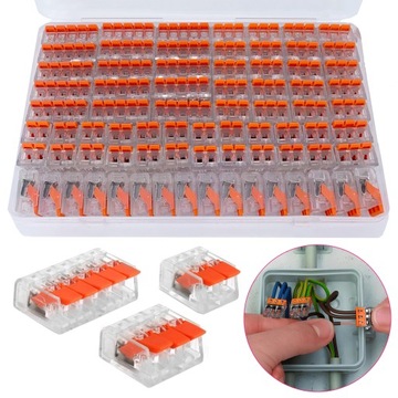 SZYBKOZŁĄCZKA SZYBKOZŁĄCZKI YDYP ZESTAW KOMPLET 0,75-4mm 75 ELEMENT