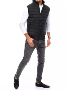 КУРТКА МУЖСКАЯ СТЕГАНЫЕ РУКАВА МУЖСКОЙ УТЕПЛЕННЫЙ ЖИЛЕТ размер л