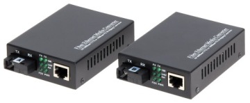 КОМПЛЕКТ ОДНОМОДОВОГО МЕДИАКОВЕРТЕРА OM1-SM TXRX