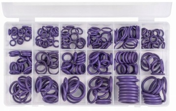 НАБОР ФИОЛЕТОВЫХ УПЛОТНИТЕЛЬНЫХ КОЛЬЦЕВ ДЛЯ КОНДИЦИОНЕРА ВОЗДУХА 256 ШТ. 007936210720 MAGNETI