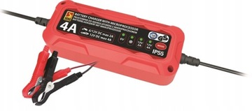 Автоматический выпрямитель 6В/12В 4А LED SENA