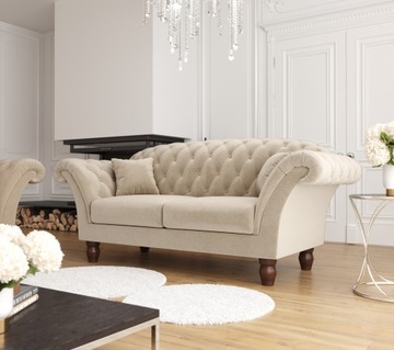 Sofa Kanapa Valentino Chesterfield Glam EN Meble