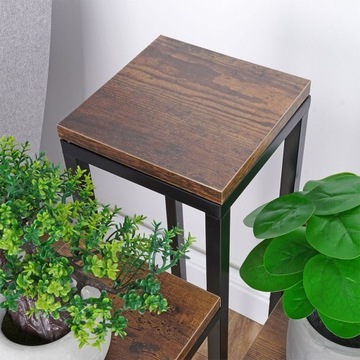 Подставка для цветов металлическая, 4-х ярусная, 69 см, металл, 34 см.