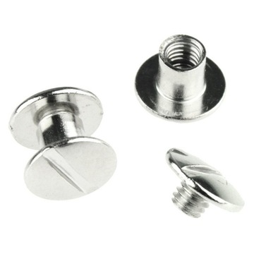 Śruba introligatorska 5mm nity skręcane 10szt