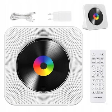 CD-плеер Динамик FM-радио Bluetooth Портативный