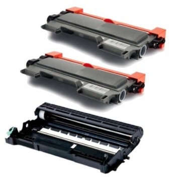 Sada 2x Toner pro Brother TN2220 Buben DR2200