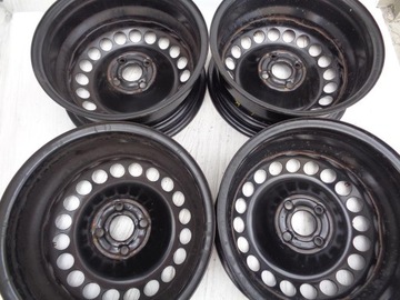 4× DISK OCELOVÝ OPEL OE GM 155001 6.0" X 15" 4X100 ET 39