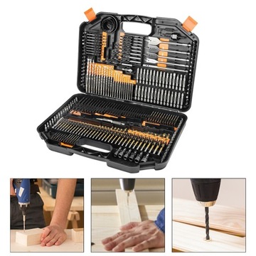 Набор сверл 246x с кейсом