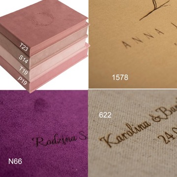 Бархатная фотокоробка 10х15, 150 фотографий, гравировка.