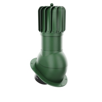 Kominek wentylacyjny Krono Plast ROTOLINE 150 mm - podłużny - zielony