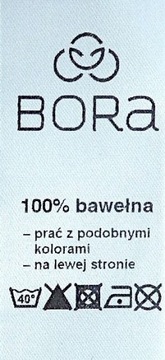 Satyna TANIO nadruk złoty METKI WSZYWKI 40 mm