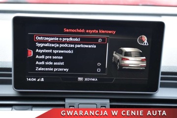 Audi Q5 II SUV 2.0 TFSI 252KM 2017 Audi Q5 Czarna-Pol-Skora NaviKamera Asystenty Full-Led-Matrix Klimatronic, zdjęcie 22