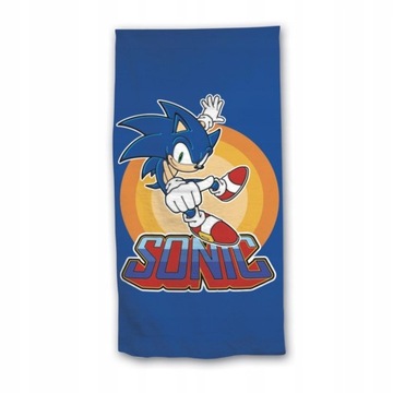 Duży Ręcznik 140x70cm szybkoschnący Sonic oryginalny na Prezent
